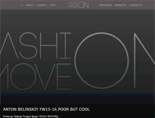 Tablet Screenshot of fashionmoveon.com